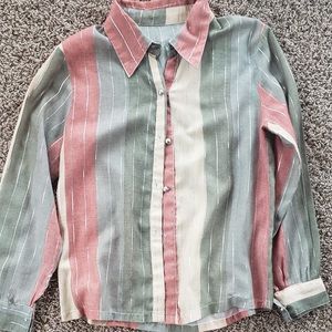 Green & Brown Bottom Down Top- Size S